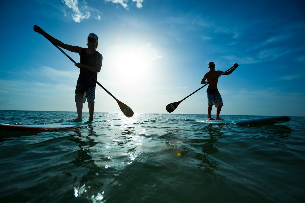 Paddleboarding is a great way to have some summer time fun